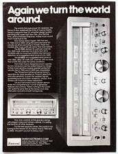 SANSUI G-LINE DC RECEIVER G-7500/5500 1979 PRINT MAGAZINE AD ADVERT POSTER PINUP