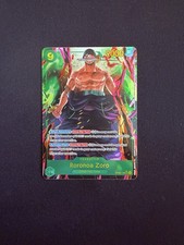 Roronoa Zoro OP06-118 Wings Captain SEC Alt Art Foil Eng Bandai One Piece CCG