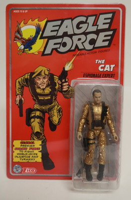 The Cat Espionage Expert Eagle Force vs. Riot Action Figure Fresh Monkey ZICA