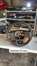 2024-2025 GMC HUMMER EV STEERING WHEEL W/ LANE KEEP ASSIST 85064614 OEM USED