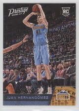 2016-17 Panini Prestige Rookies Juan Hernangomez #165 12g7