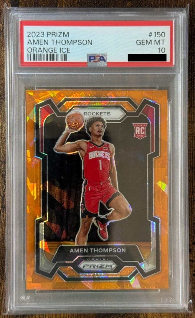 2023 Panini Prizm Orange Ice PSA10 NBA Rookie Card