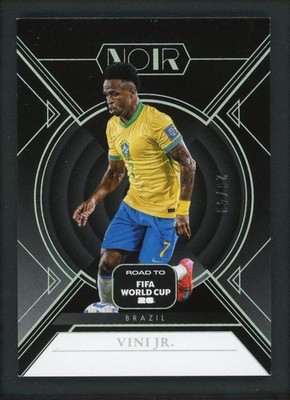 2025-26 VINICIUS JUNIOR 26/49 PANINI NOIR ROAD TO FIFA WORLD CUP 26
