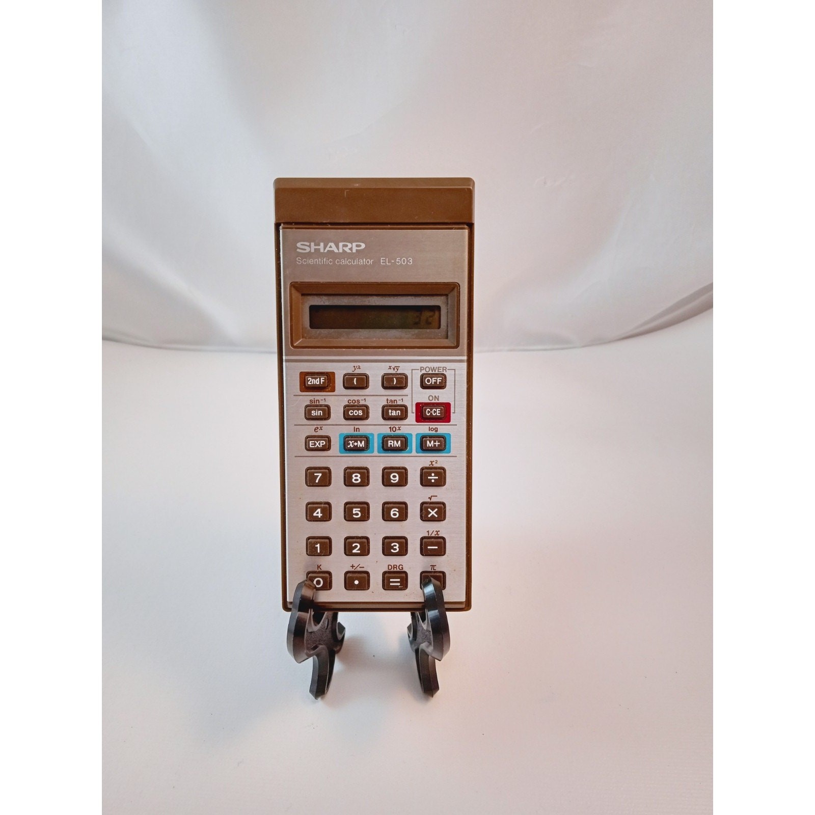 Vintage Sharp Scientific Electronic Calculator EL-503 TESTED & WORKING