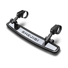 UTV Mirrors, Aluminum Alloy Material,2024 New RZR Rear View Mirror black-silver