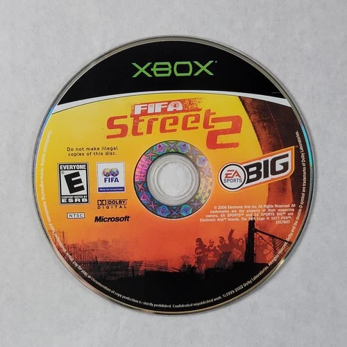 FIFA Street 2 - Loose Microsoft Original Xbox Disc