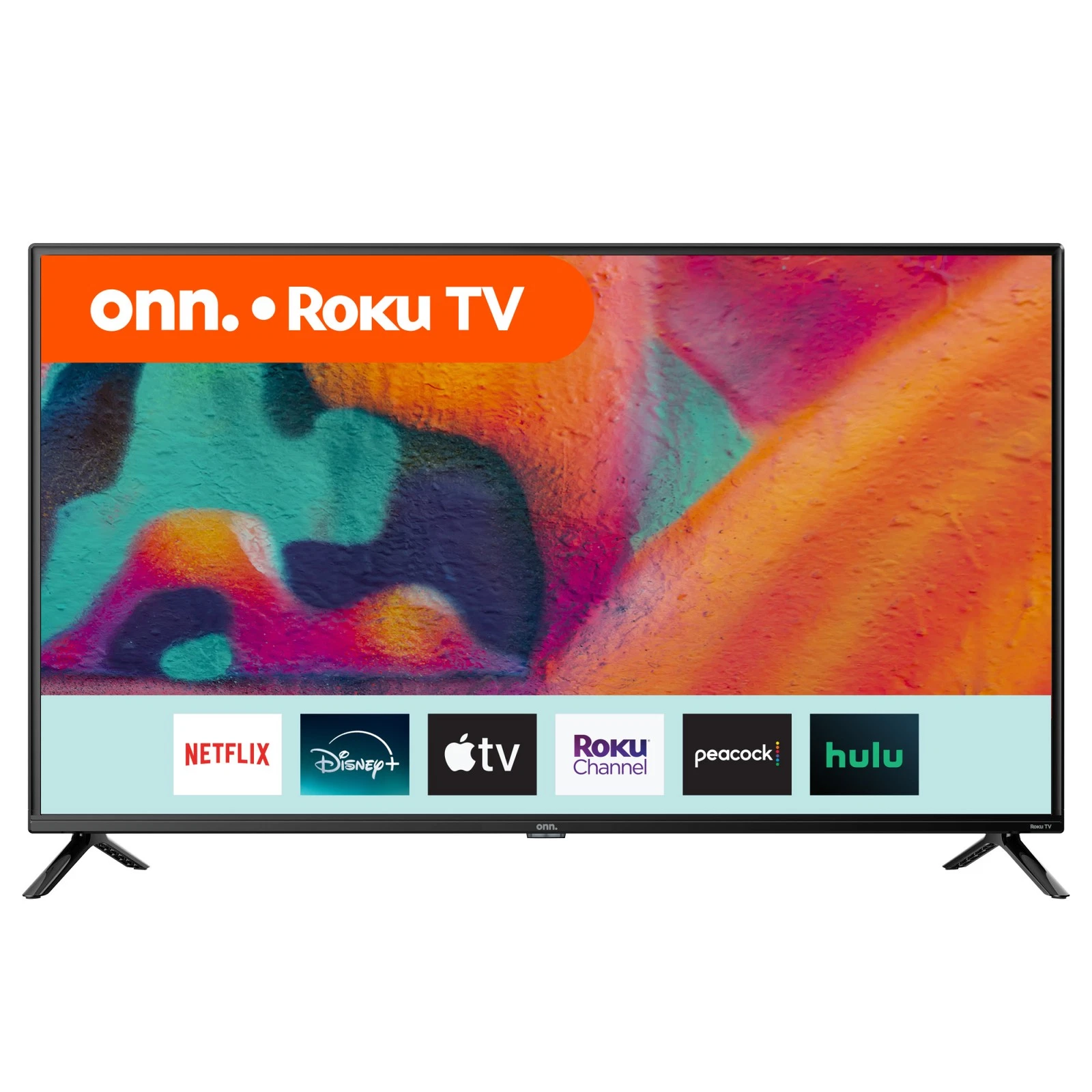Onn 40 inch 1080p 60Hz FHD Roku Smart LED TV 100058007