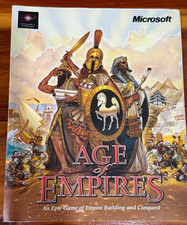 Age of Empires PC Video Game Instruction Manual and Attributes Guide ONLY