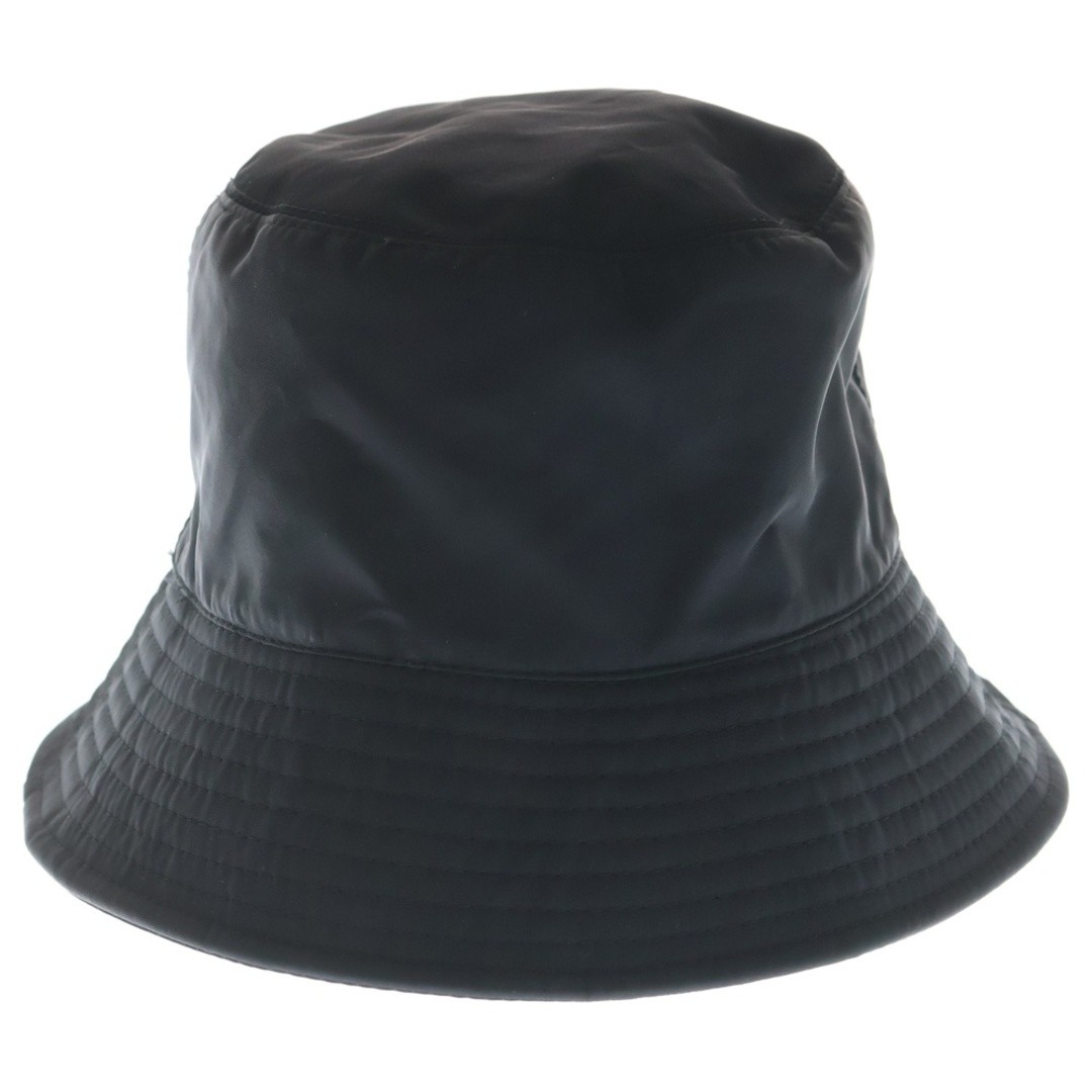 PRADA Triangle Logo Plate Nylon Bucket Hat Black Used 0abc88a0e9d71bb77a4b072956 thumbnail 3