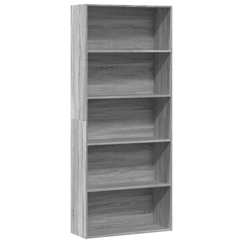 Großes Bücherregal mit 5 offenen Fächern | Aktenregal | Highboard | 80 x 189 cm - Bild 40 von 99