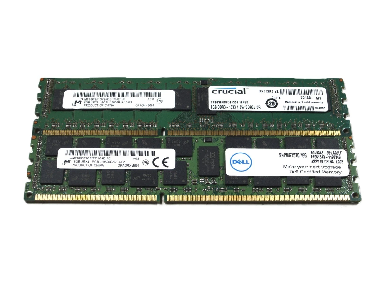 PC3L-10600R Bus Speed DIMM Network Server Memory (RAM) for sale | eBay