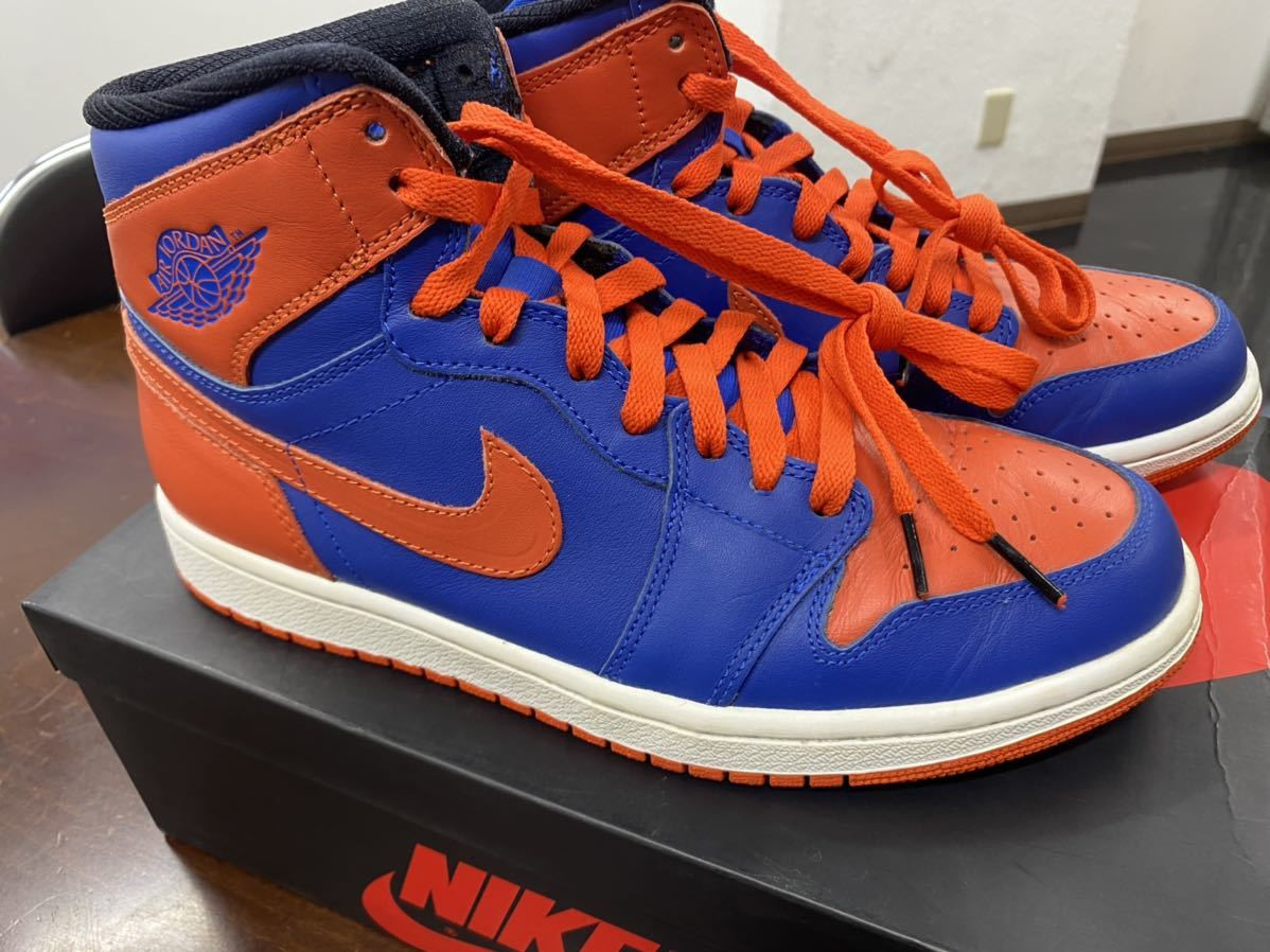 NIKE Men 8.0US 2012 Air Jordan 1 Retro High Og Knicks Us8 NIKE Men 8.0US 2012 Air Jordan 1 Retro High Og Knicks Us8