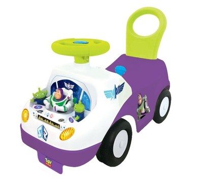 My First Buzz Ride-On Toddler Toy with Music, Flashing Lights, Interactive Da...