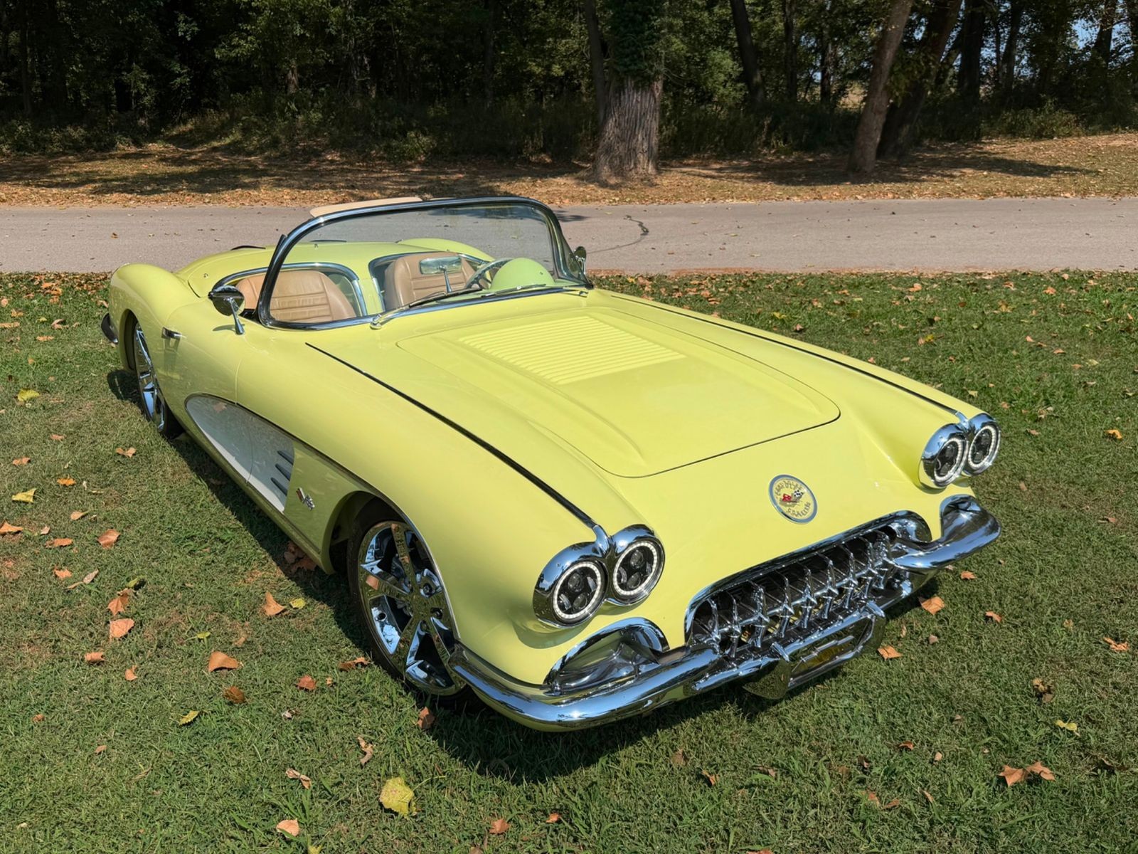 1958 Yellow Chevrolet Corvette   | C1 Corvette Photo 6