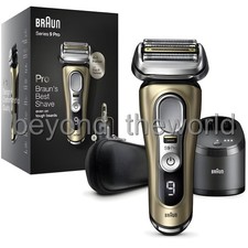 Braun Series 9 Pro 9469cc Cordless Electric Shaver Wet Dry Tracking