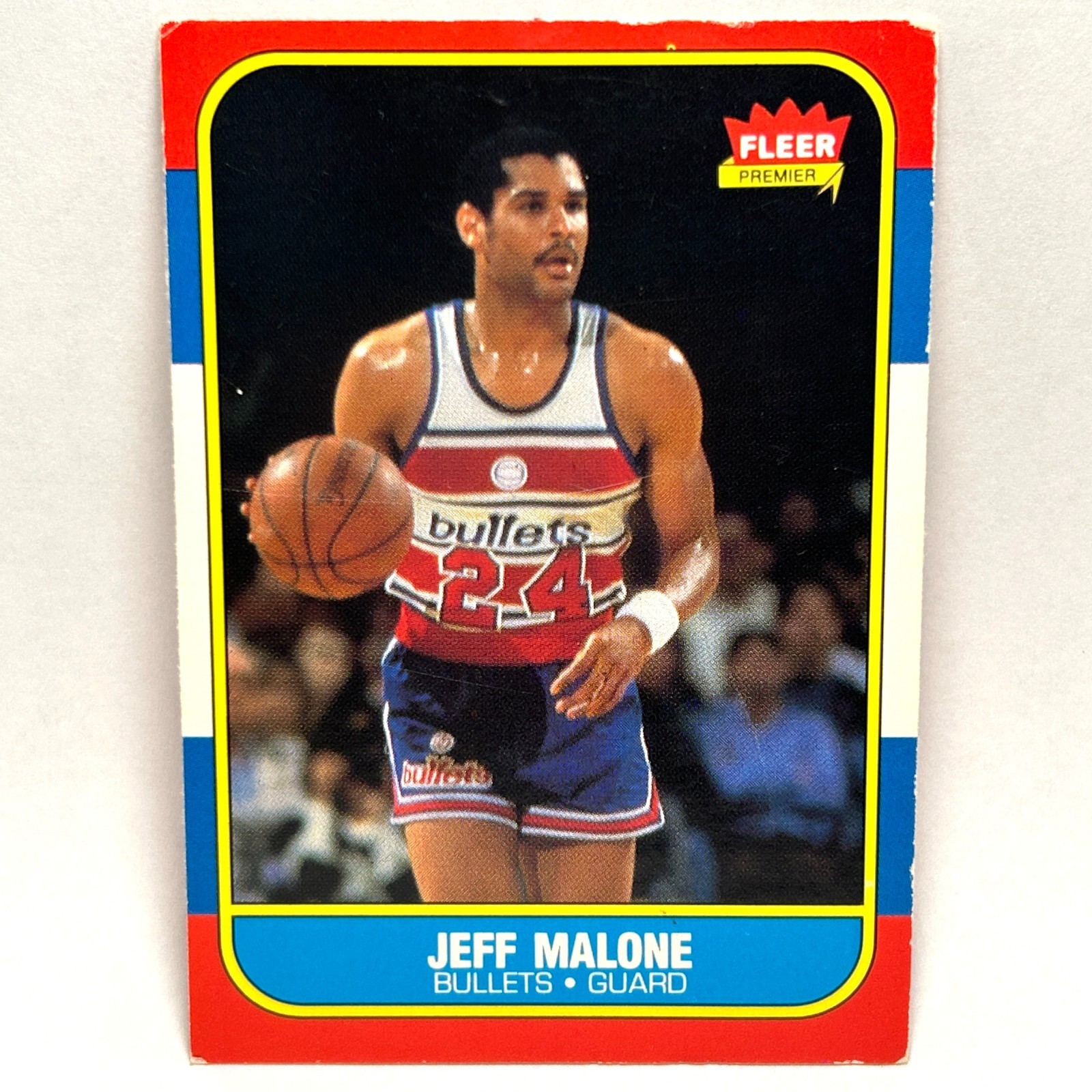 1986-87 Fleer - Jeff Malone #67 (RC) Washington Bullets Lower Grade