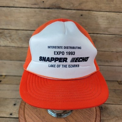 Vintage 1993 Interstate Distributing Snapper Echo Lake Ozarks Trucker Hat