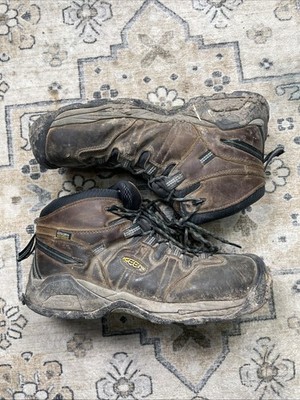 KEEN Utility Men s Size 12 D Detroit XT Steel Toe WP Work Boot