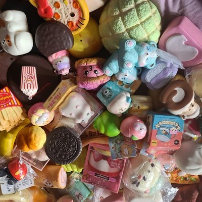 Lizenziertes Squishy Toys, ibloom, Mido, Moozy, Vlampo, Hachimi (Mängel - gebraucht)
