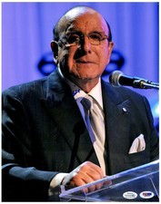 Clive Davis Signed Autographed 11x14 Photo Record Executive Columbia Records
