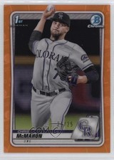 2020 Bowman Draft Chrome Orange Refractor 21/25 Chris McMahon #BD-43 00li
