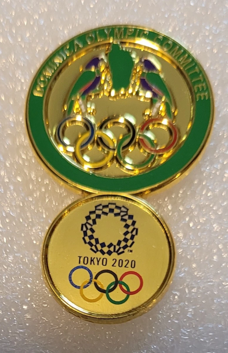 【SALE】Tokyo Olympic2020 WOOD PIN BADGE 2020 Tokyo pins doubles - Olympic Collection