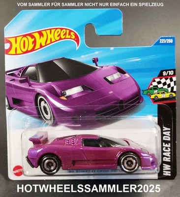 HOT WHEELS ''1994 BUGATTI EB110 SS'' HW TURBO FARBE LILA JBB36-N521 OVP UNGEÖFFNET