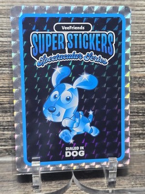 VeeFriends Spectacular Series Super Sticker Dialed In Dog Diamond   