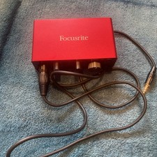 Focusrite Scarlett Solo 3rd Gen USB-C Audio Interface W/ Interface Cable