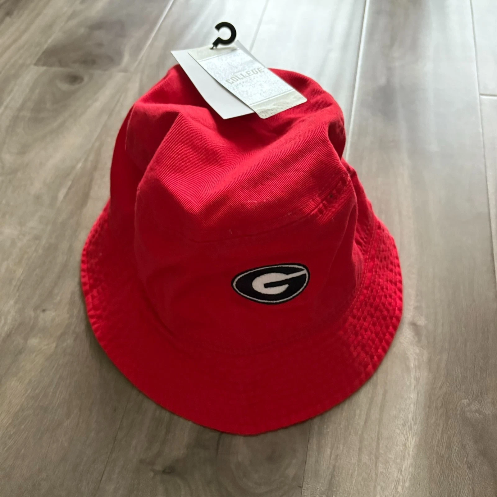 Nike Georgia Bulldogs Bucket Hat Red University GA UGA NCAA Golf Sun Cap L/XL