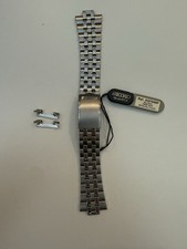 Cinturino Seiko SQ Quartz Steel Vintage Watch (NUOVO - New)