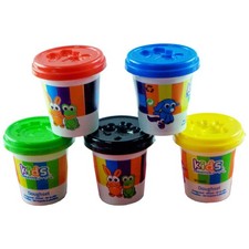 Eddy Toys 871125270600 5 x 140g Teigset, Verschieden, S