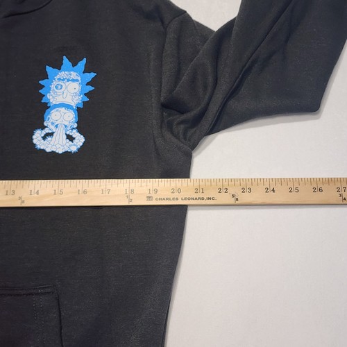 Rick And Morty Sweatshirt Herren S doppelseitiger Grafikdruck Hoodie Erwachsene Schwimmen - Bild 7 von 12