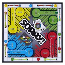 Sorry! Board Game for Kids Ages 6 and Up; Classic Hasbro Board Game; Each Player