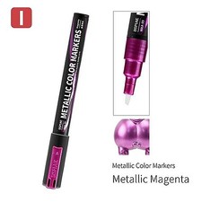 Dspiae Super Metallic Magenta Dual Tip Marker - Hobby and Plastic Model Acrylic
