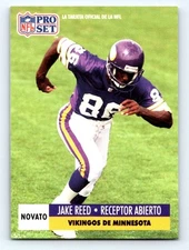1991 Pro Set Spanish #797 Jake Reed Fresh Break EX-EXMINT