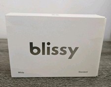 BLISSY 100 Pure Mulberry Silk Pillow Case Standard Size White. Open Box, New.