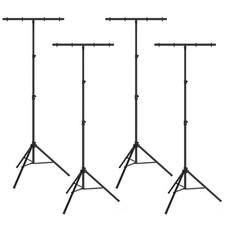 4 MR DJ LS-100 Pro DJ Lighting Tripod  T-Bar Portable Light Stand