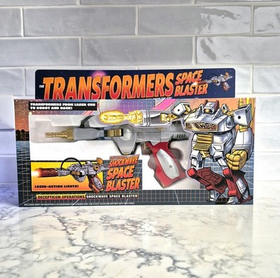 TRANSFORMERS G1 SHOCKWAVE ''SPACE BLASTER'' Custom Toy figure in Custom box