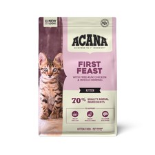 ACANA Kitten Dry Cat Food First Feast Free Run Chicken Whole Herring 4lb 8.57 per pound