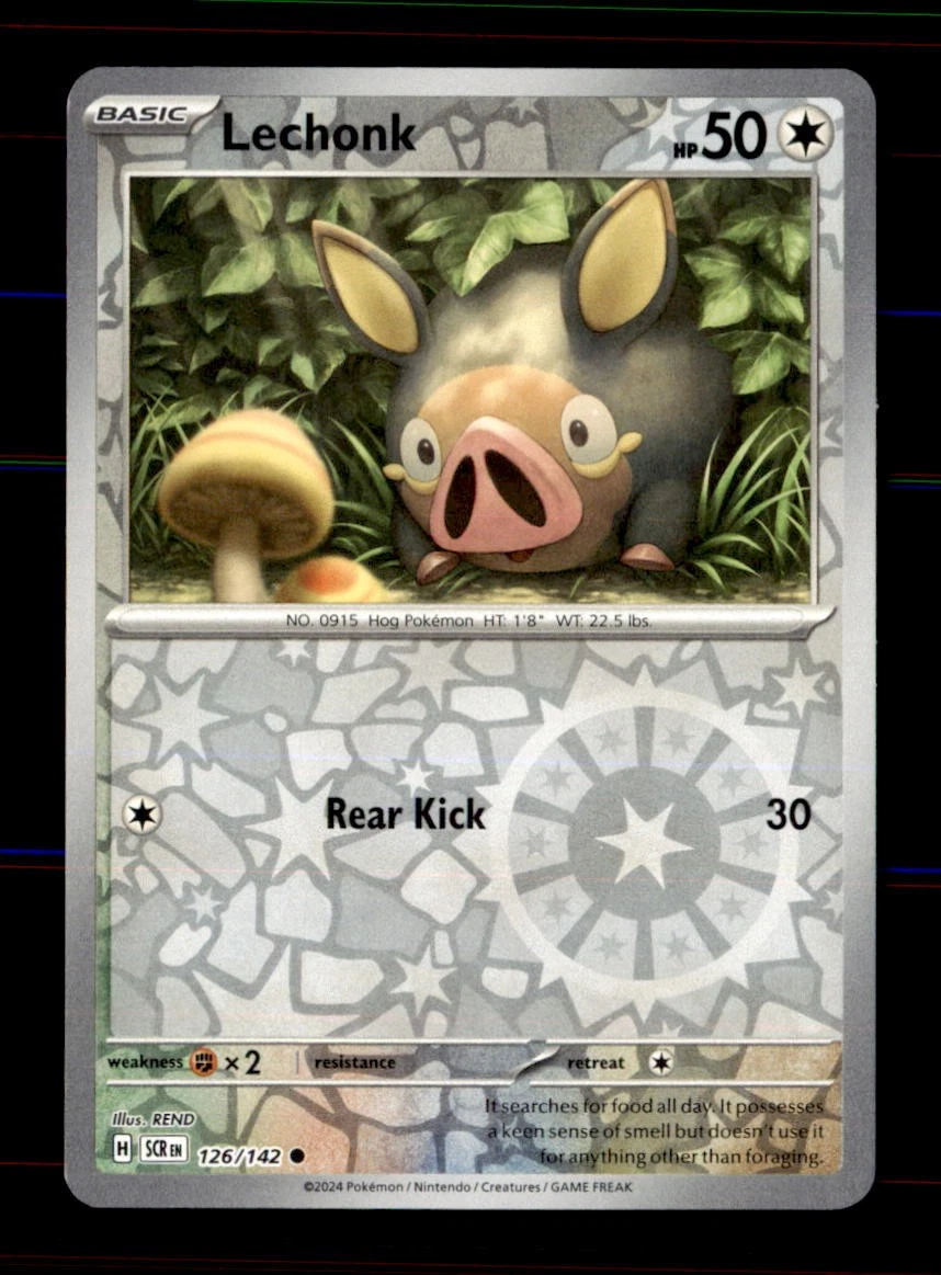 shiny lechonk pokemon card Pokémon TCG Cards for sale Colorless Whimsy Tackle (70) Flip a coin Lechonk Cards | Dex -