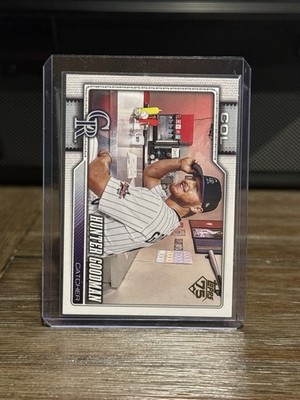 2026 Topps Series 1 HUNTER GOODMAN Golden Mirror SSP! ROCKIES #274