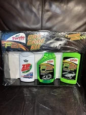 Vintage Turtle Wax Formula 21 Car Care Kit F21 Wheel Cleaner Zip Wax Car Wash