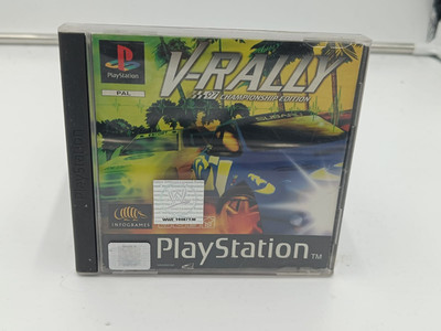 Sony Playstation 1 Spiel V-Rally Championship Edition mit Anleitung Ps1 Getestet