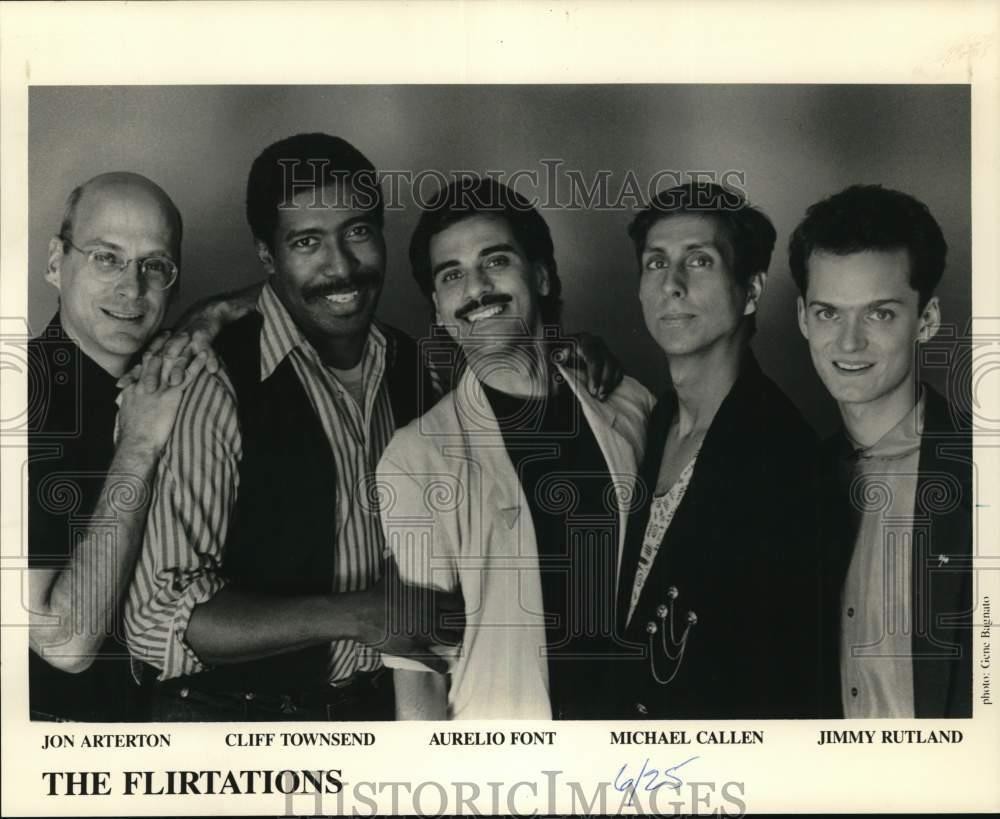 1991 Press Photo Musical artists The Flirtations - tup22230