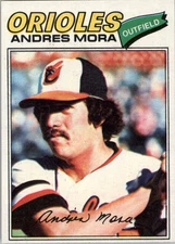 1977 Topps #646 Andres Mora RC - VG-EX