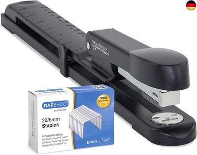 Rapesco 1464 Germ-Savvy Antibakteriell, Marlin-Langarmhefter mit 5000 x 26/6 mm