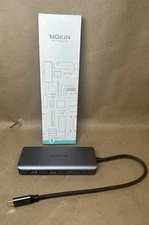 MOKiN USB-C 9-in-1 Multiport Hub Adapter HDMI 4K, USB 3.0, SD/Micro SD