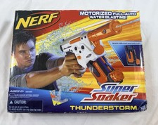 NERF Super Soaker Thunderstorm Motorized Water Gun 2010 Hasbro NEW  