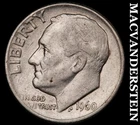 1960-D Roosevelt Dime- Silver Scarce Better Date No Reserve #i3519